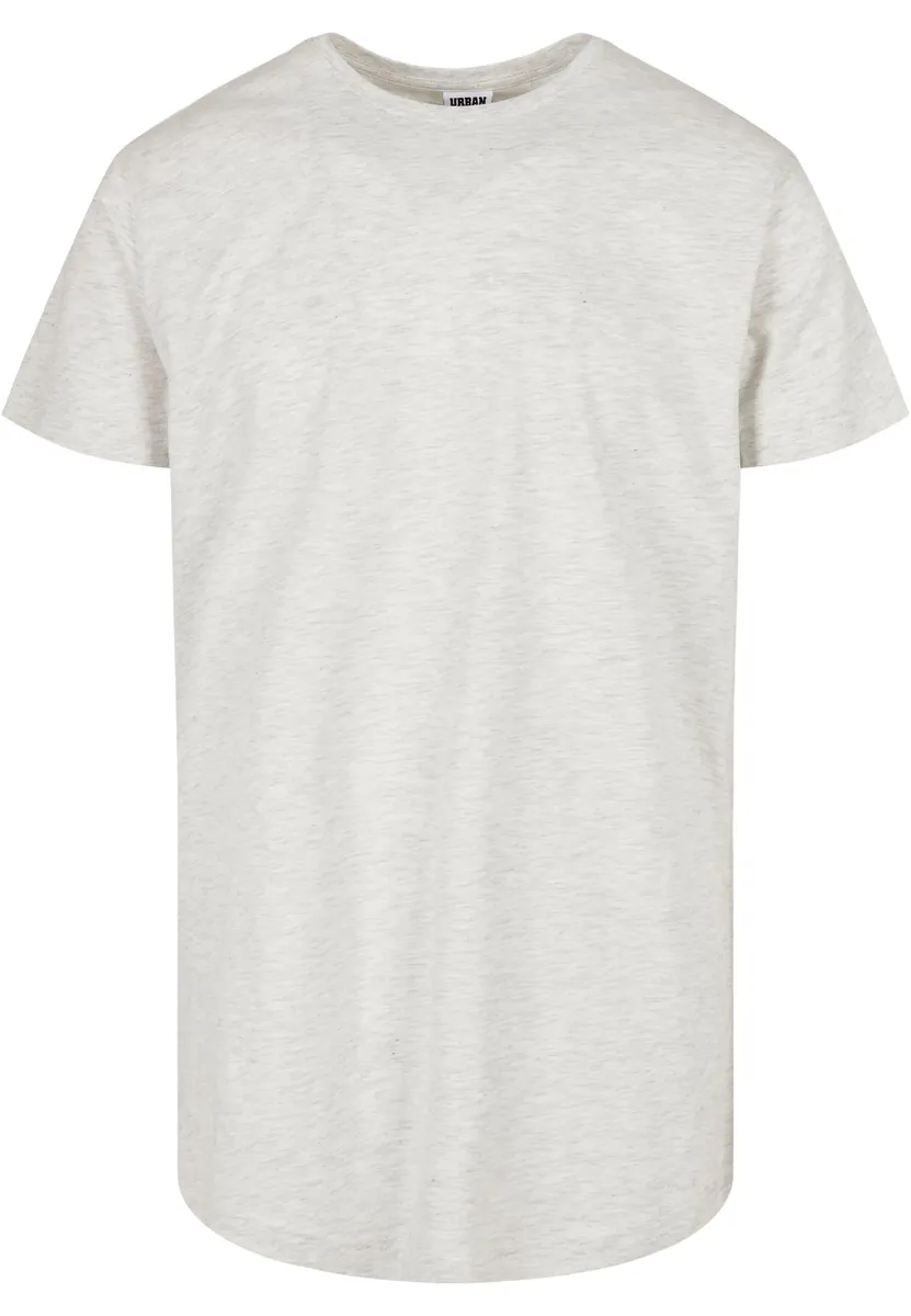 

Рубашка с короткими рукавами URBAN CLASSICS " Urban Classics Men's Shaped Long Tee", серый