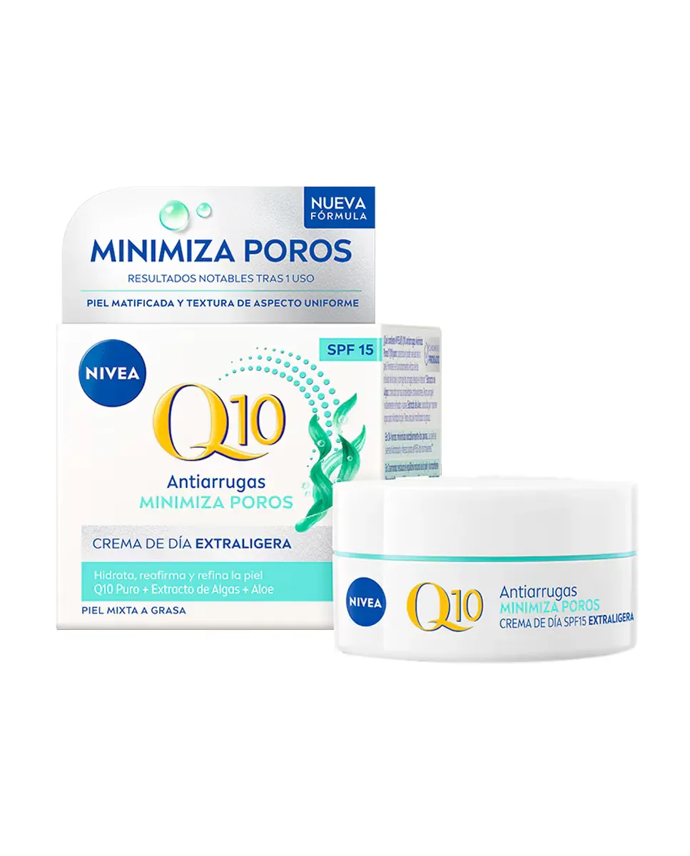 Крем для лица SPF15 NIVEA Дневной Q10 Power Против Морщин Для Смешанной Кожи — фото 3