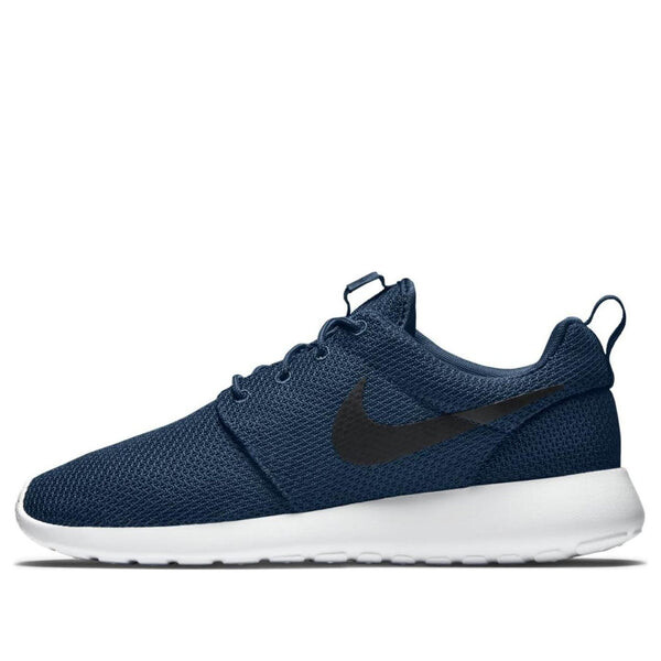 

Кроссовки roshe run Nike, синий