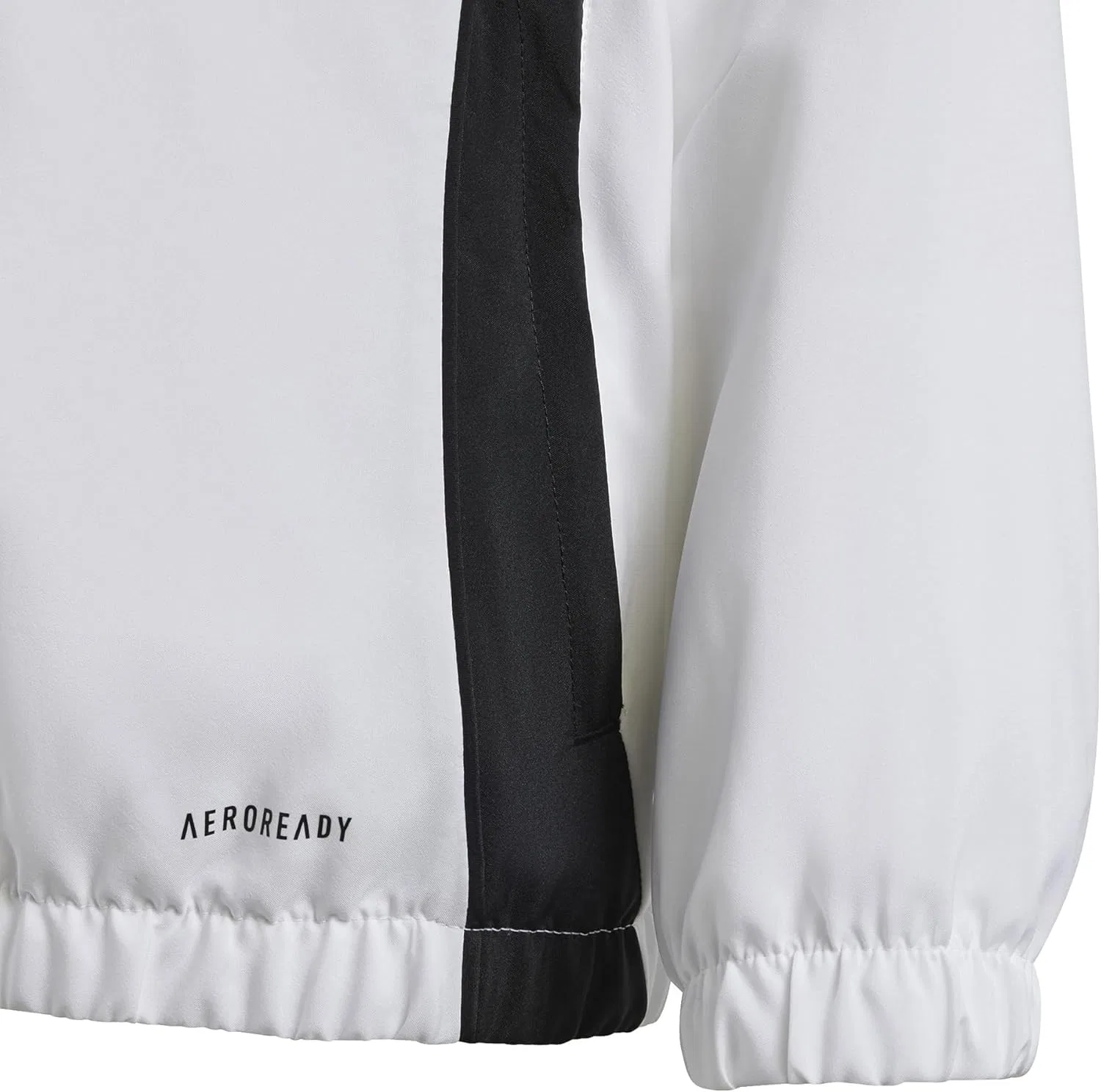 Детская ветровка Tiro24, adidas, белый/черный — фото 4