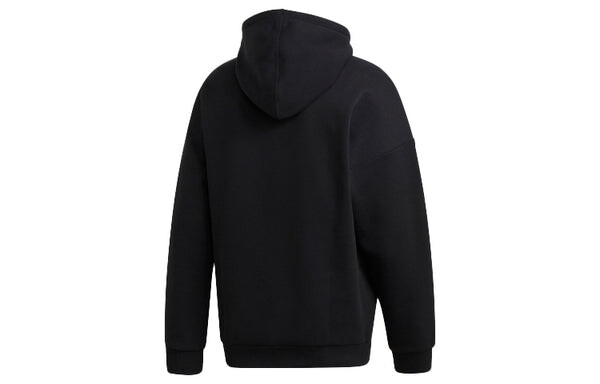 Толстовка adidas M Urban Whd Bst Athleisure Casual Sports Loose Fleece Lined Black, черный — фото 2