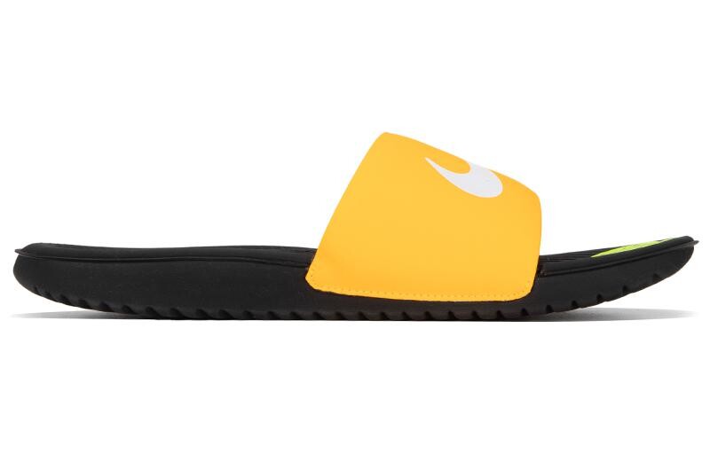 Шлепанцы Nike Kawa Slide GS 'Laser Orange Black' — фото 3