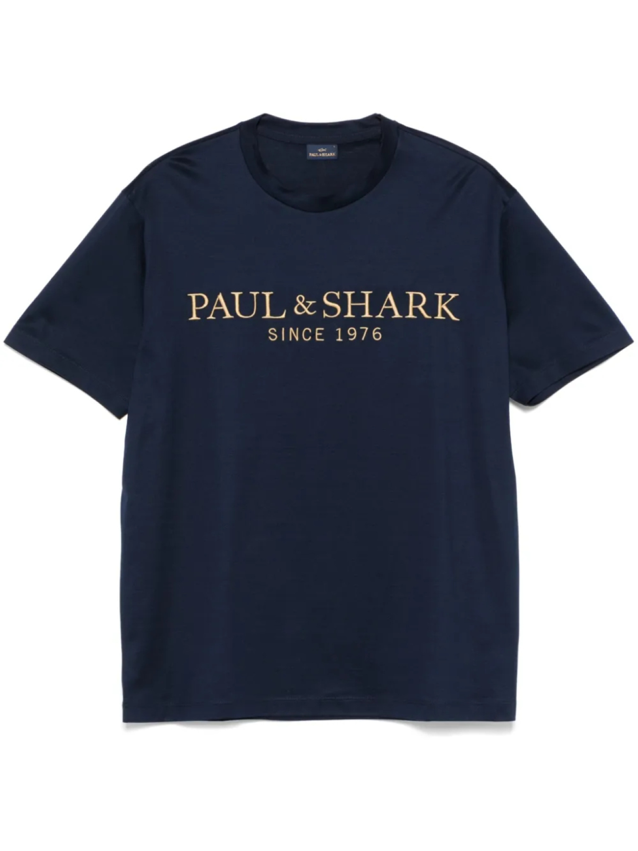

Футболка с вышитым логотипом Paul & Shark, синий