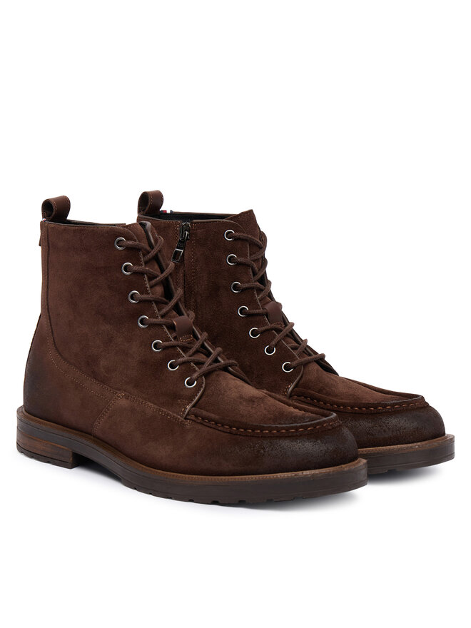 Сапоги Cleated W Moc FM0FM05599 Tommy Hilfiger, коричневый — фото 2