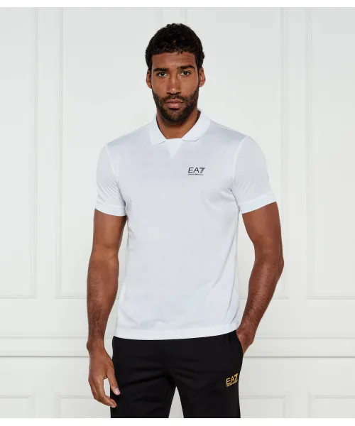 

Футболка поло Regular fit Ea7, белый