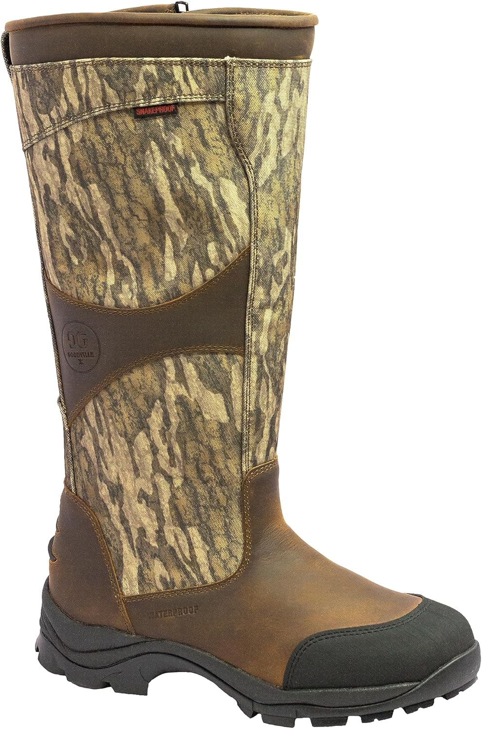 

Мужские водонепроницаемые ботинки GOODVILLE PreyMaster для охоты на змей - стойкие к проколам и скольжению, Bottomland - Sn105