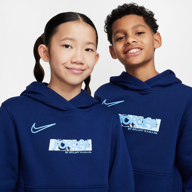 Толстовка с капюшоном из флиса клуба Erling Haaland Nike, мультиколор — фото 4