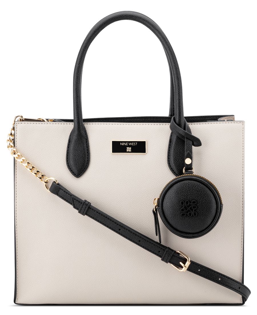 

Сумка-шоппер Magdalina с тремя отделениями, средний размер Nine West, Milk Multi