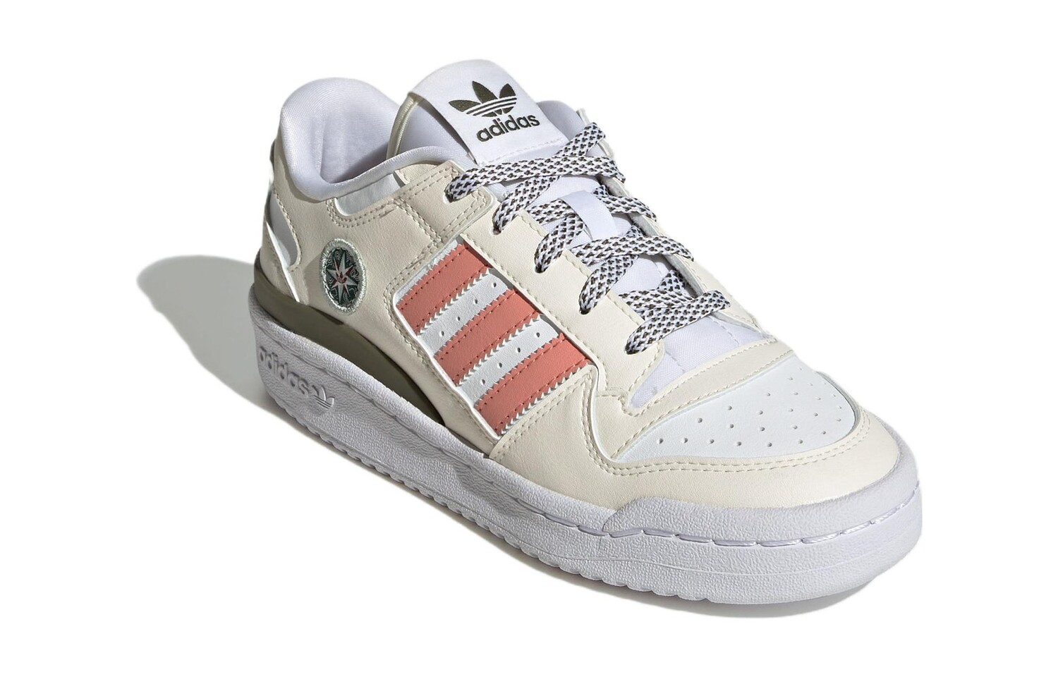 Adidas originals FORUM Kids Кроссовки для скейтбординга Дети, Светло-бежевый — фото 2