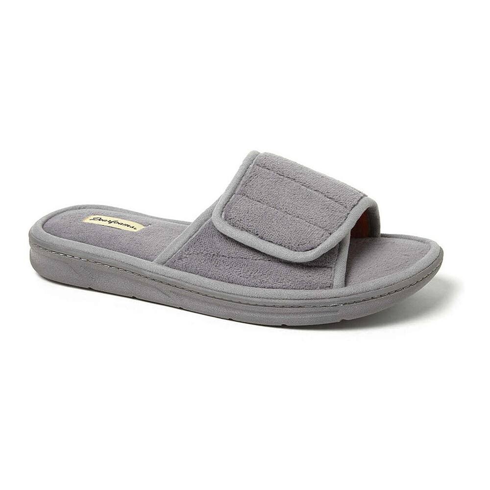 

Мужские тапочки Dearfoams Collin, цвет Medium Gray