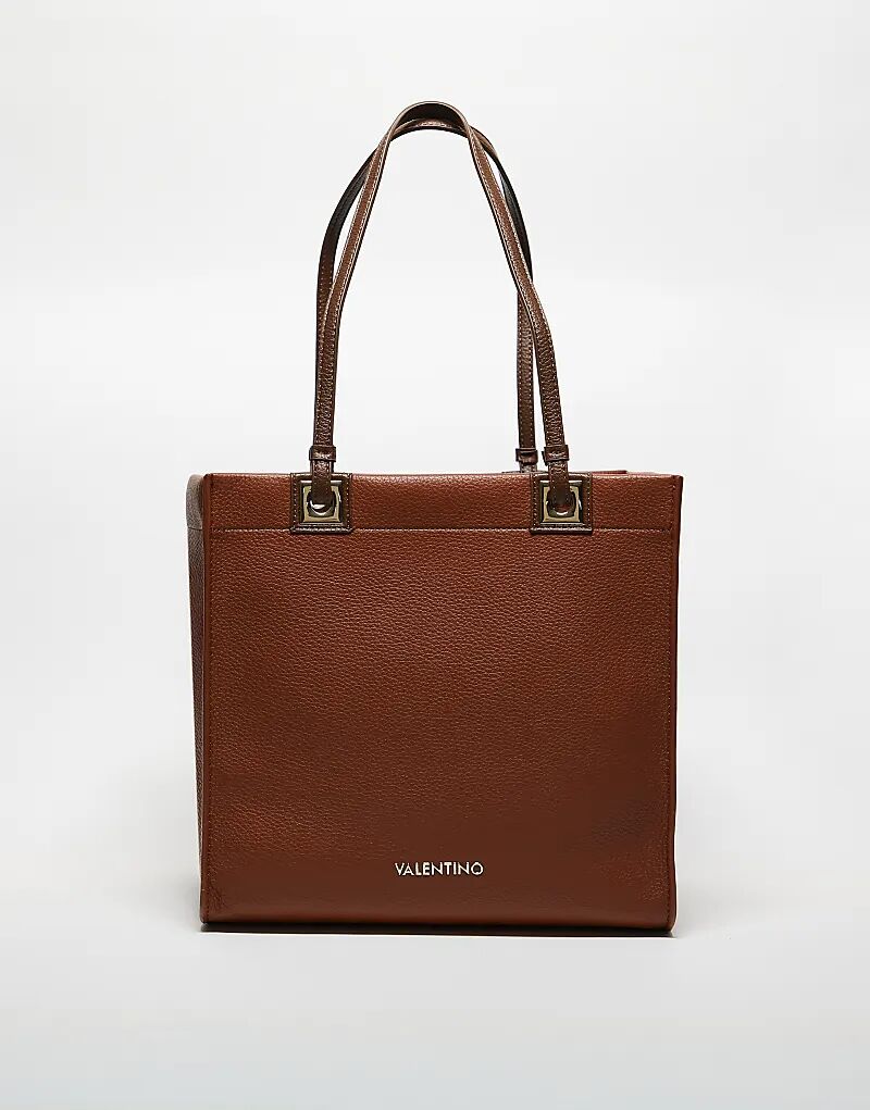 

Сумка-тоут Valentino post re в коричневом цвете Valentino Bags