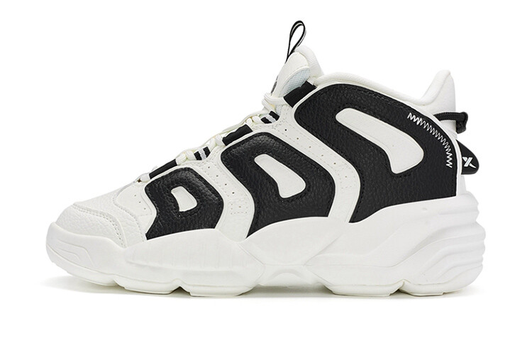 

Кроссовки XTEP Skateboarding Shoes Men Mid-top White/Black, белый/черный