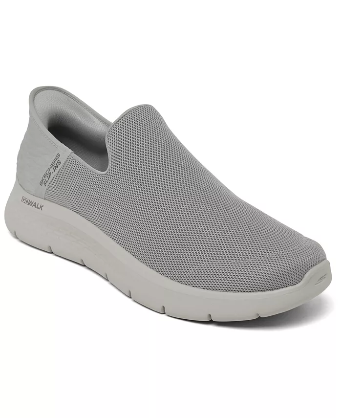 

Мужские слипоны GoWalk Flex для ходьбы от Finish Line Skechers, серый