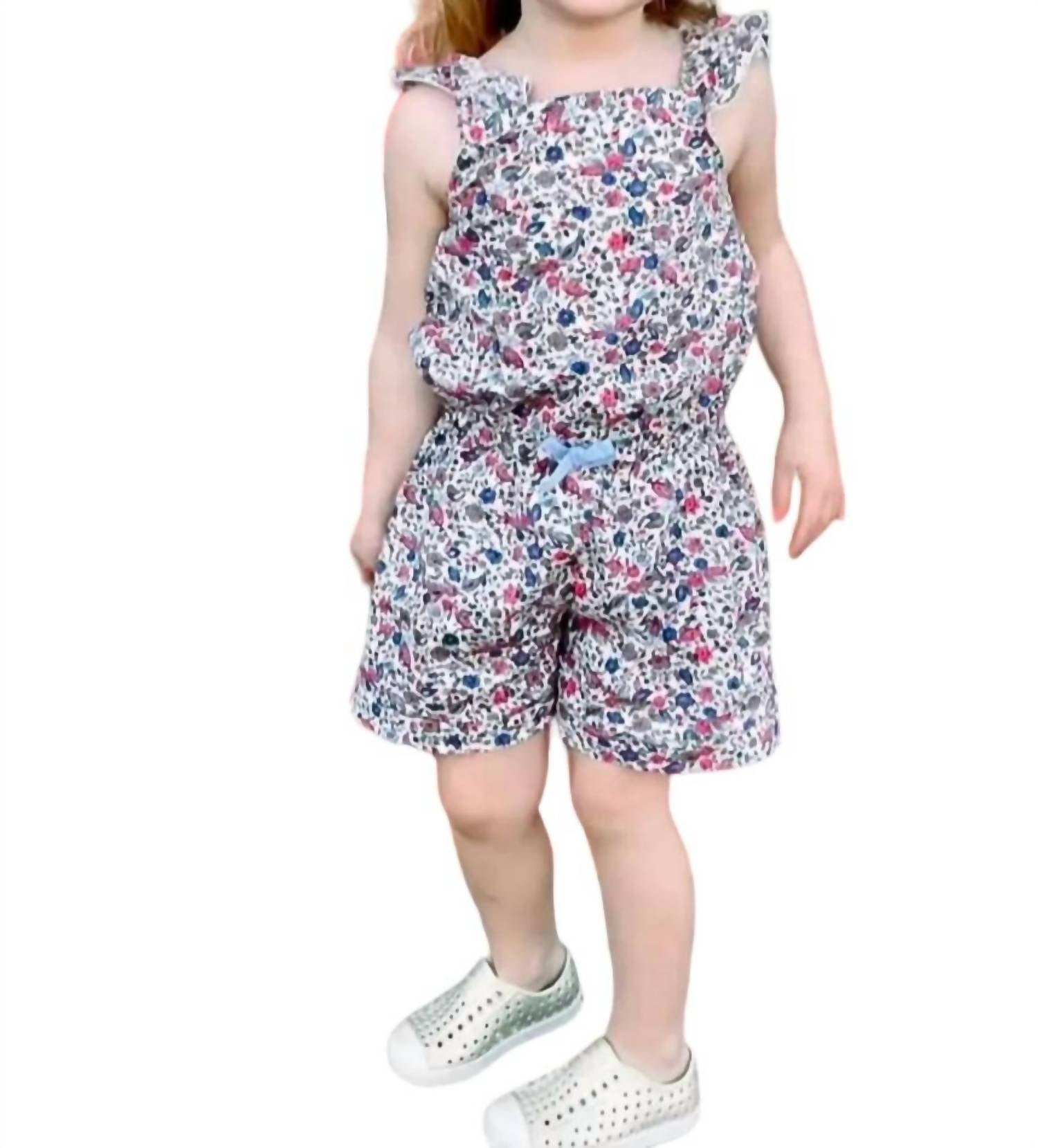 

Комбинезон Liberty Ruffle в цвете Multi Petit Confection