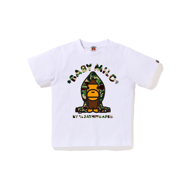 

Футболка SS25 для детей 3-7 лет A BATHING APE, белый