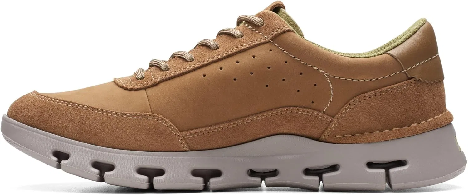 Мужские кроссовки Clarks Nature X One, Dark Sand — фото 4