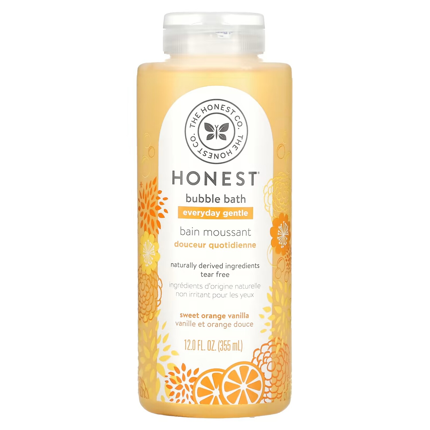 

The Honest Company Everyday Gentle Bubble Bath Sweet Orange Vanilla 12 жидких унций (355 мл)