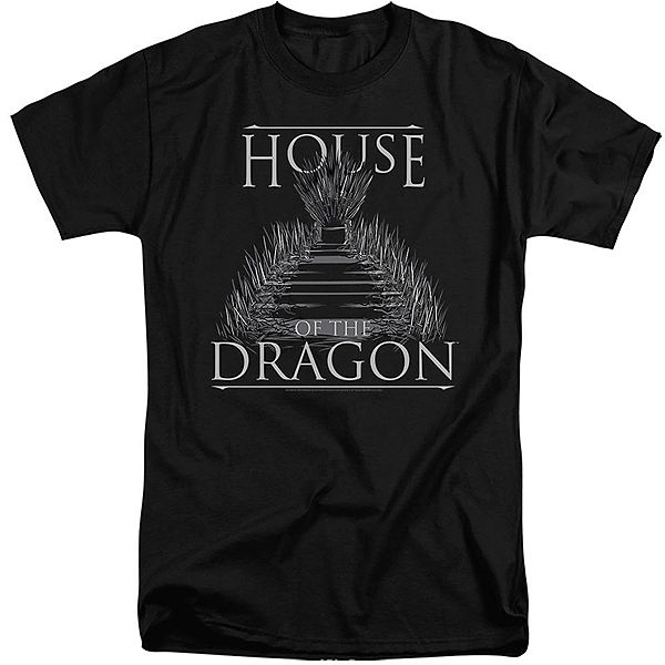 

Футболка House of the Dragon Sword Throne взрослая удлиненная Licensed Character