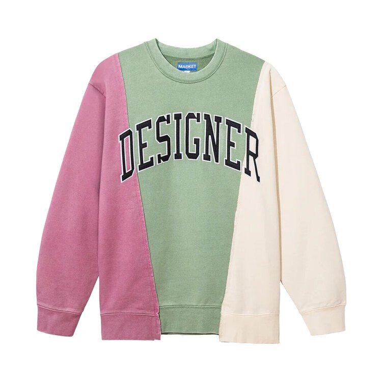 

Толстовка Market Designer Arc 3 Panel Crewneck, разноцветный