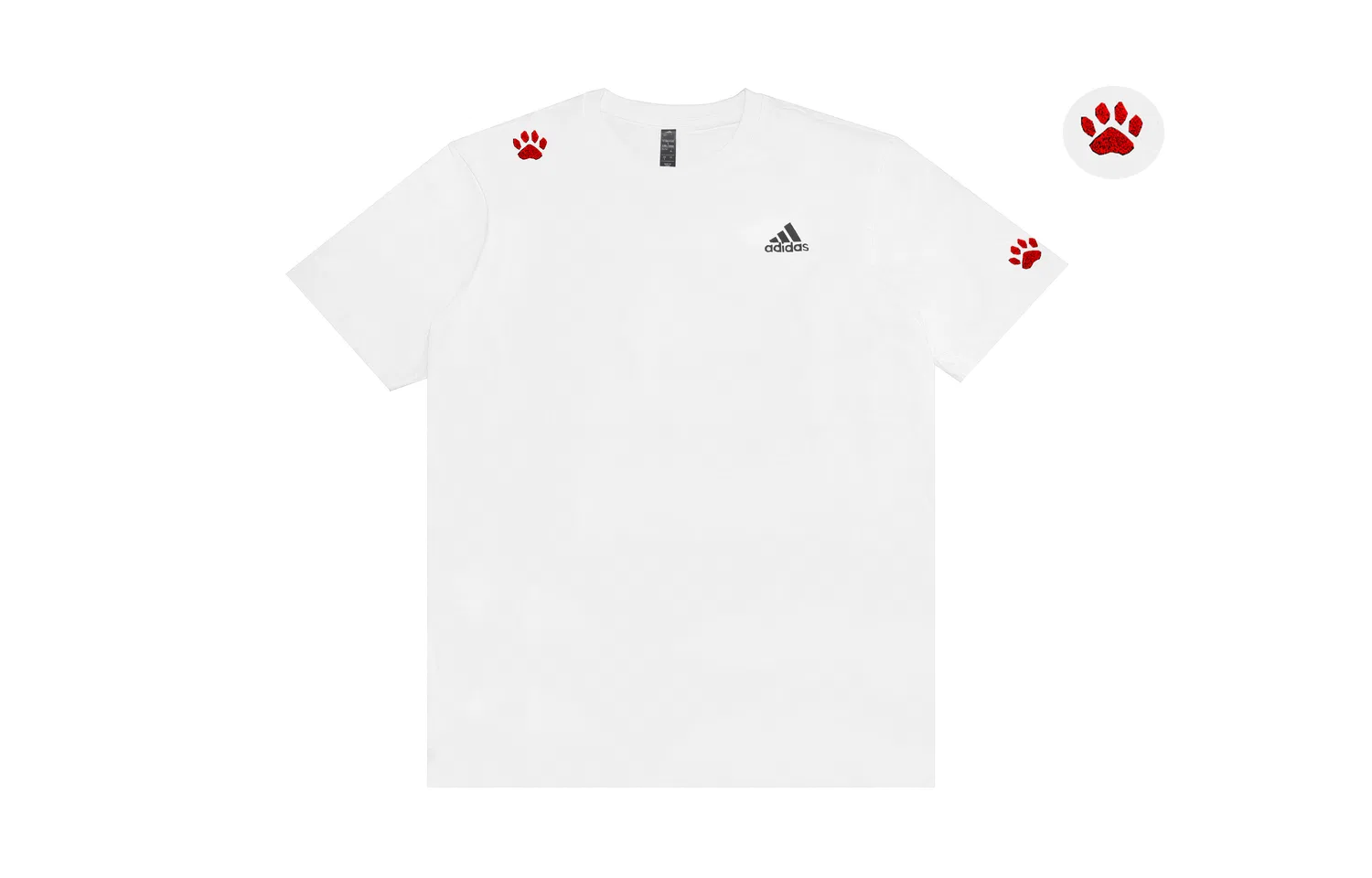 Футболка MUST HAVES Unisex Adidas, Sweetheart Paws — фото 3