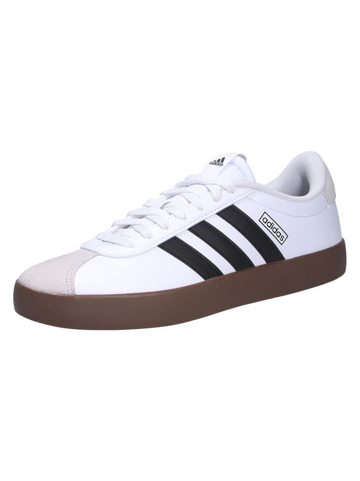 

Кроссовки на шнуровке adidas, белый