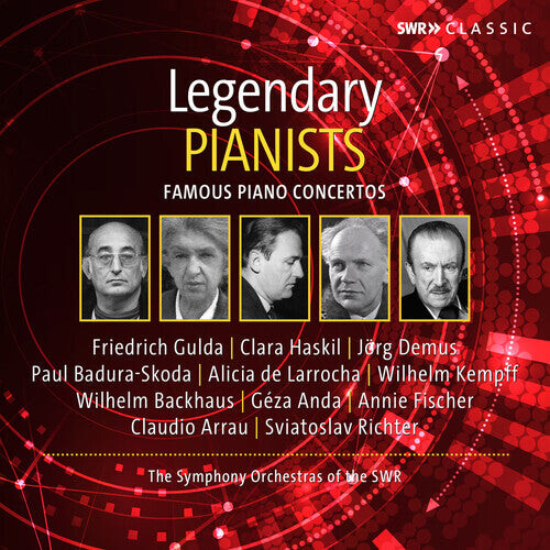 

CD диск Bartok / Beethoven / Brahms: Legendary Pianists - Famous Piano Concertos
