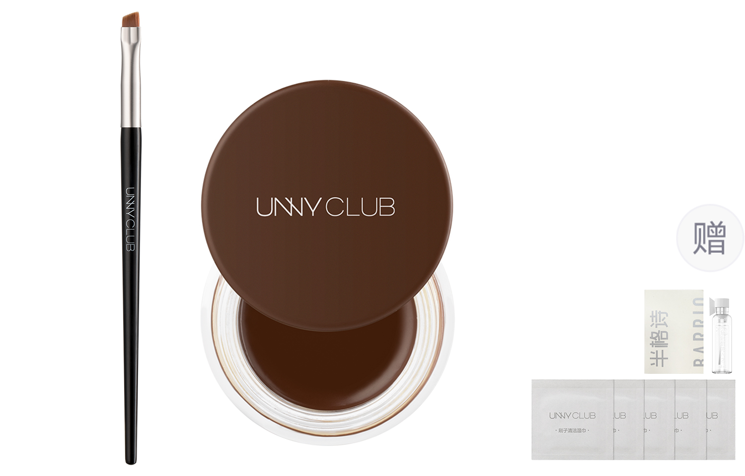 

Тушь для ресниц Unny Long Lasting Makeup водостойкая и легко наносится подводка для глаз карандаш 3 г в упаковке водостойкая и устойчивая к поту UNNY CLUB