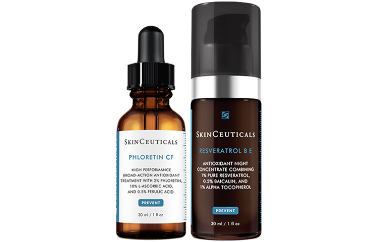 Набор сывороток XIULIKE Day & Night Antioxidant Serum 2 Piece Set для подтяжки, увлажнения, осветления и восстановления CE/CF 30мл + RBE 30мл SKINCEUTICALS — фото 3