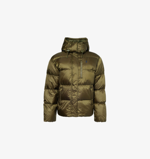 

Куртка-Пуховик Carly свободного кроя с капюшоном Polo Ralph Lauren, зеленый