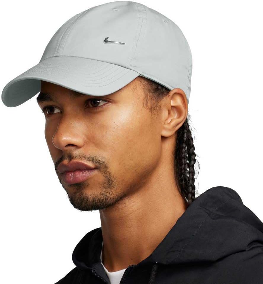 

Кепка Nike Club Unstructured Futura Wash, Light Smoke Grey/Metallic Silver