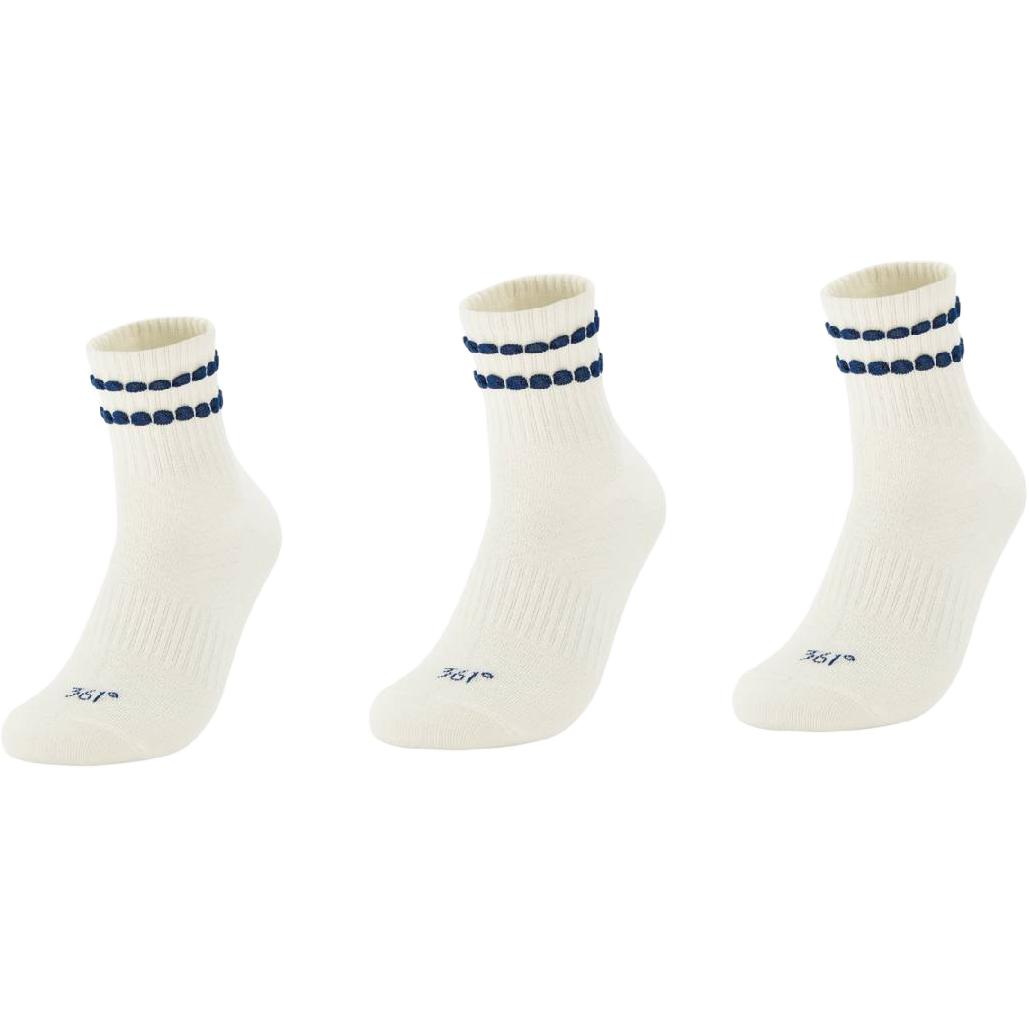 

Носки женские Mid Calf 361°, 3 pack (экрю)