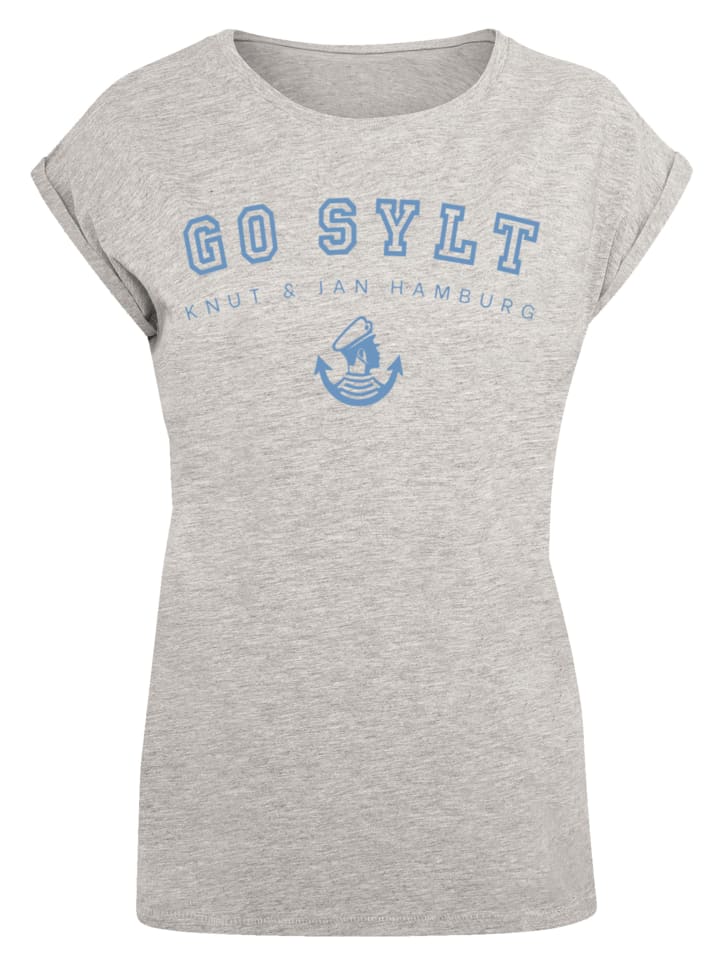 

Футболка Go Sylt Knut & Jan Hamburg серого меланжа F4NT4STIC, Серый, Футболка Go Sylt Knut & Jan Hamburg серого меланжа F4NT4STIC