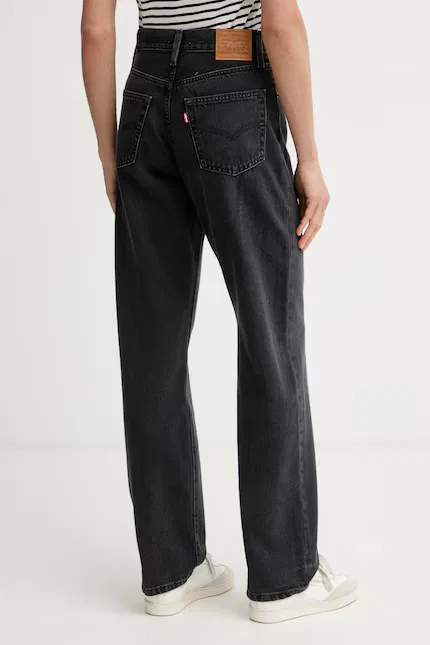 Джинсы свободного кроя EASY DAD Levi's, черный — фото 3