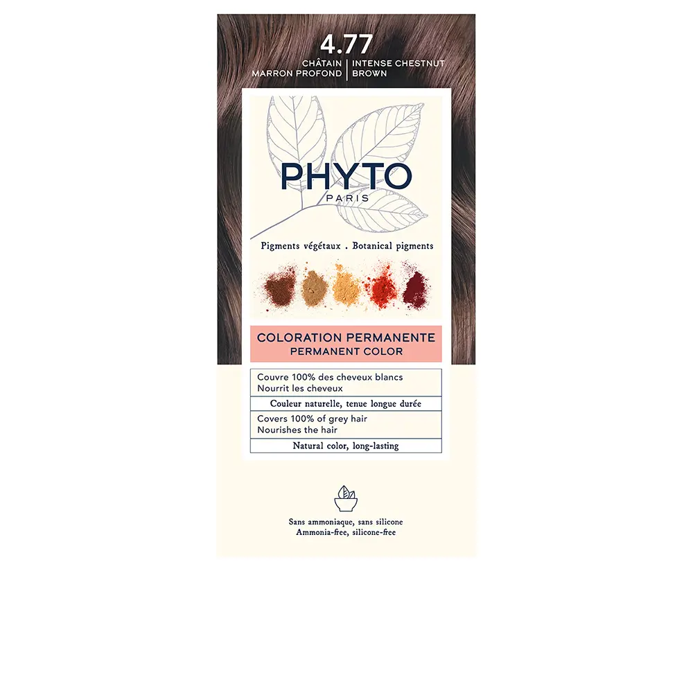 

Краска для волос Phytocolor Phyto, цвет 4.77-castaño marrón intenso, 4 шт.
