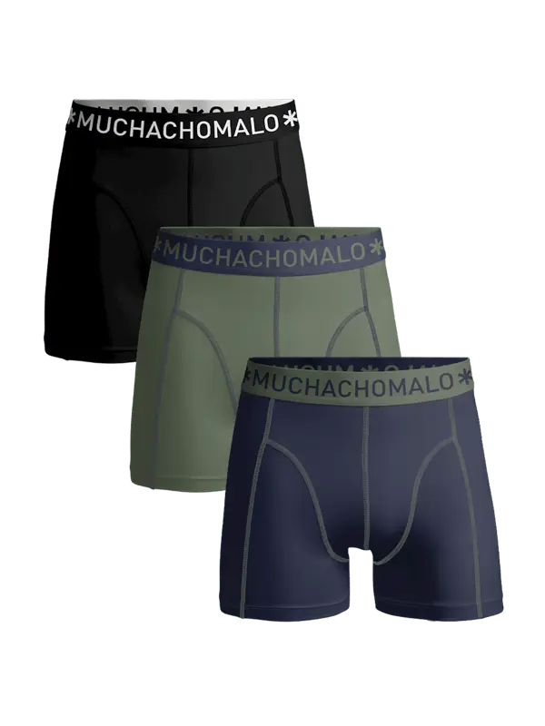 

Набор из 3 мужских боксеров Muchachomalo, мультиколор