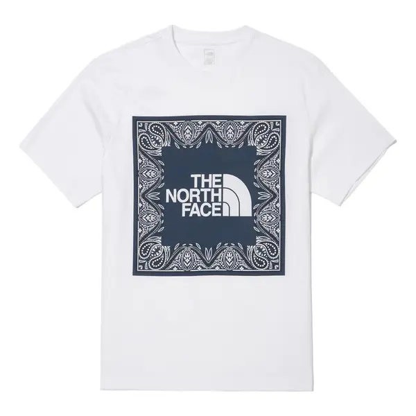 

Футболка ss22 big logo bandana t-shirt 'white' The North Face, белый