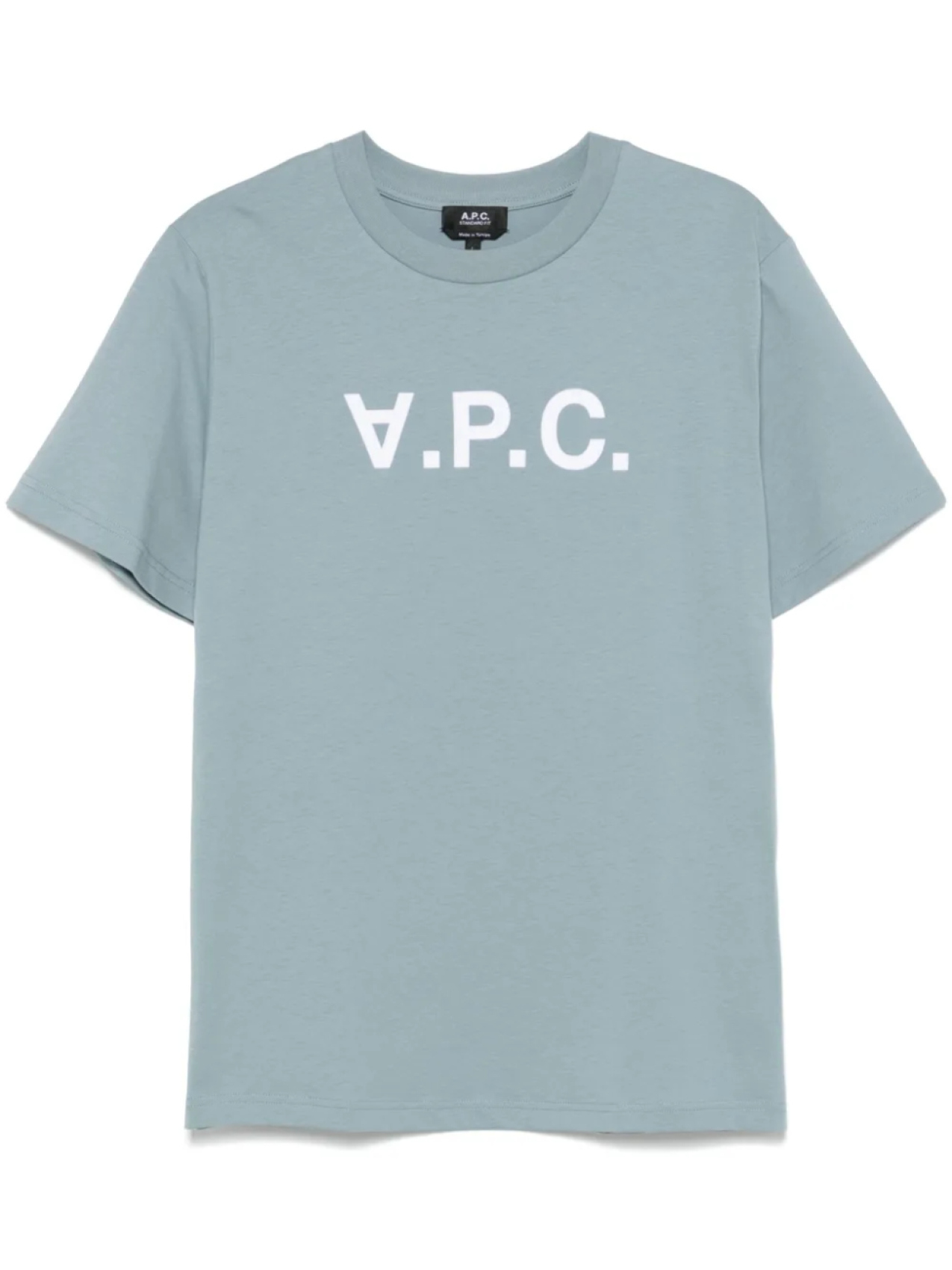 

Футболка с логотипом A.P.C., синий