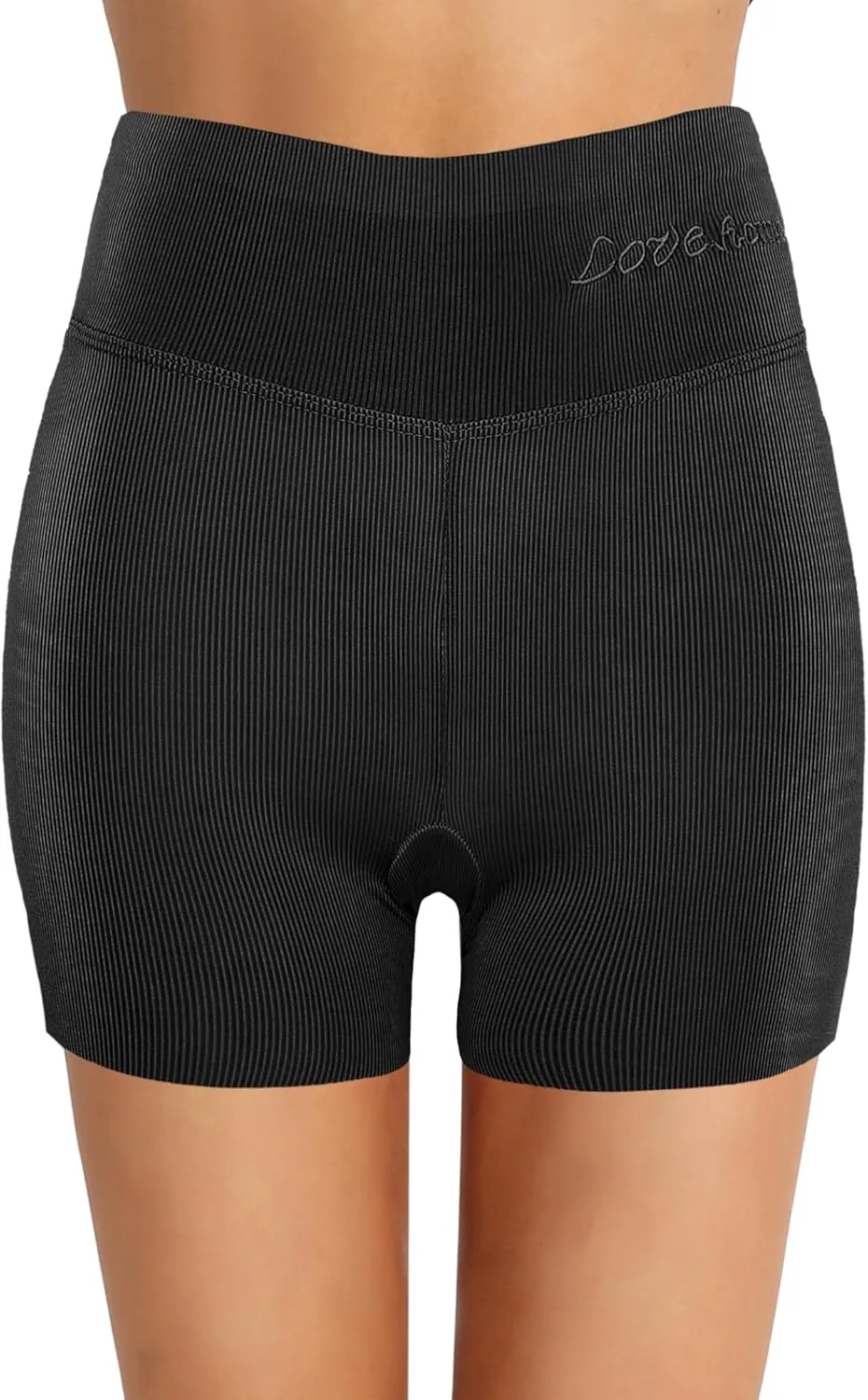 

Женские шорты с высокой талией и ребристой текстурой Boyshorts Winnrchan