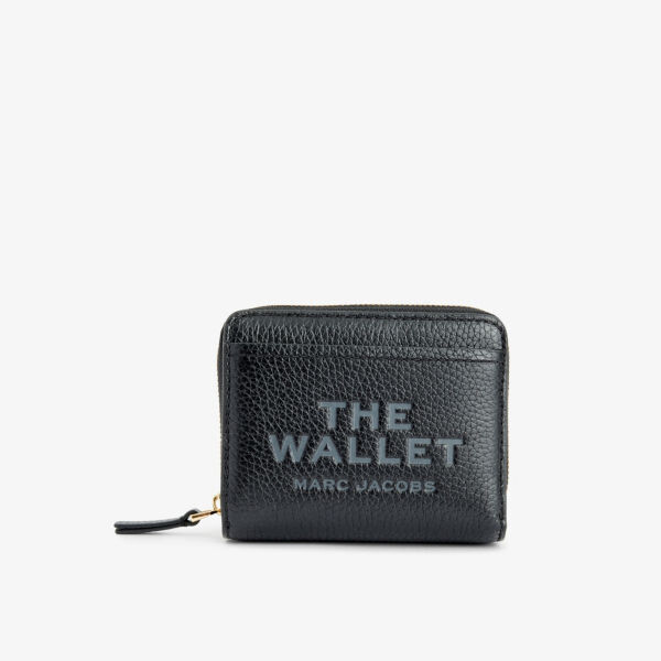 

Мини-Компактный кожаный кошелек Marc Jacobs, черный