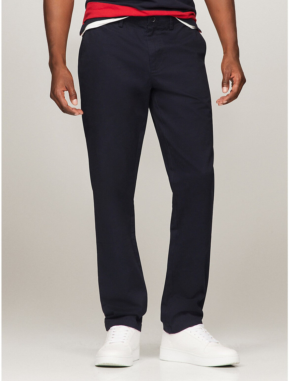 

Мужские брюки прямого кроя Tommy Hilfiger THFlex Tommy Chino, темно-синий