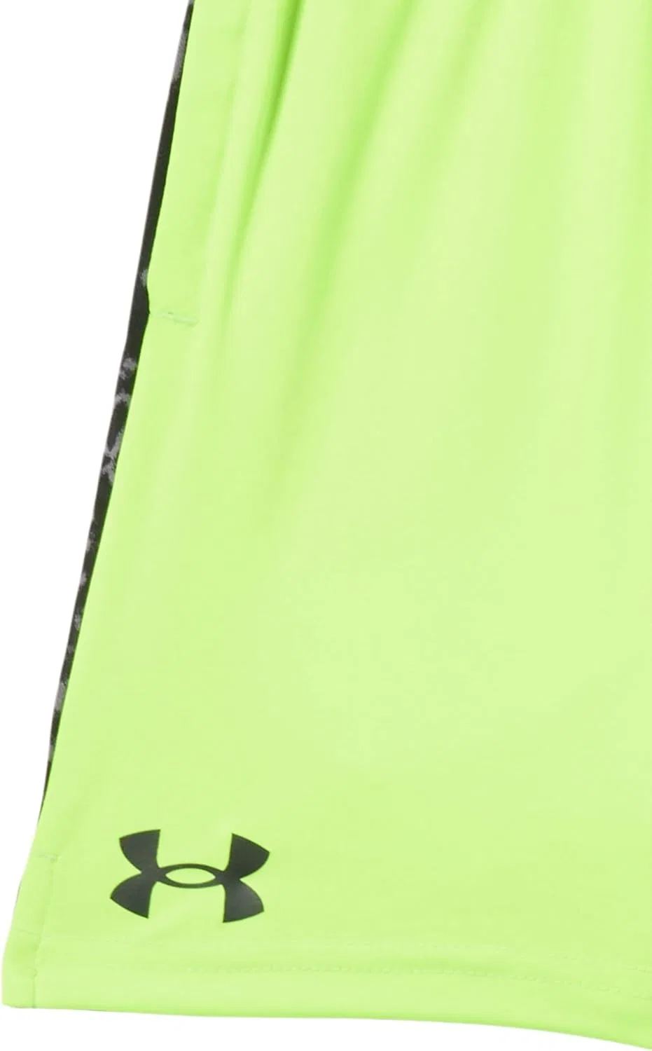 Шорты активные мальчиковые Under Armour, Hyper Green Blocked — фото 2
