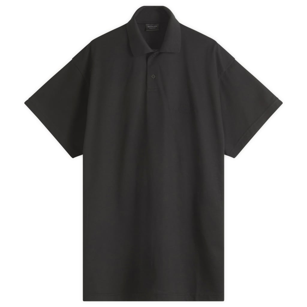 

Поло Garderobe Balenciaga, черный