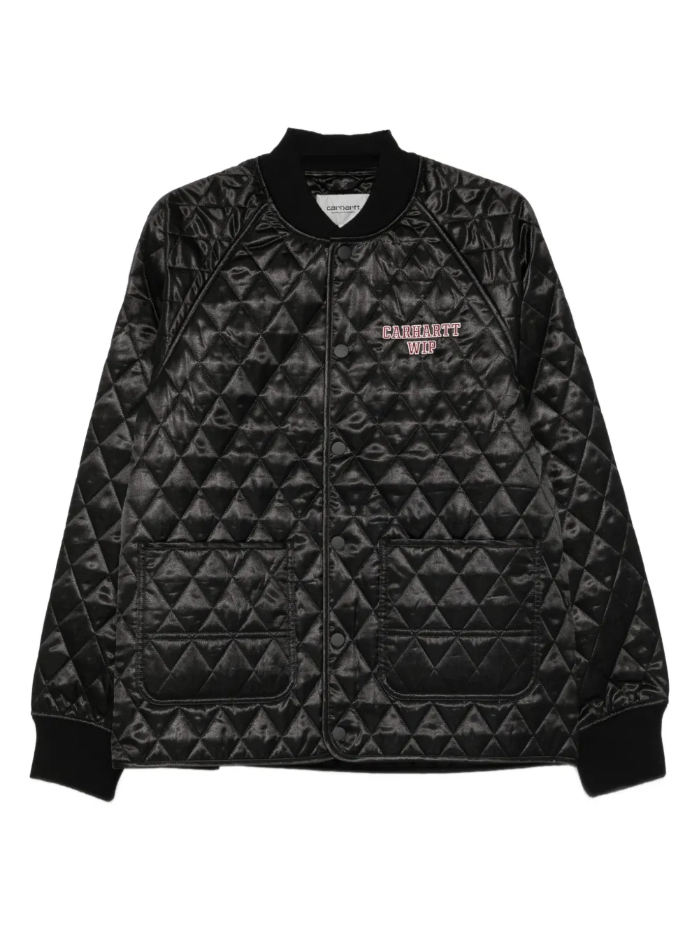 

Стеганая атласная куртка Carhartt Wip, черный