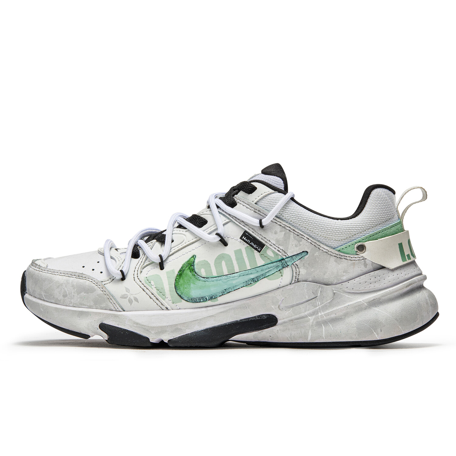 

Кроссовки Nike Defy All Day Training Shoes Unisex Low-top Grey/green, зеленый