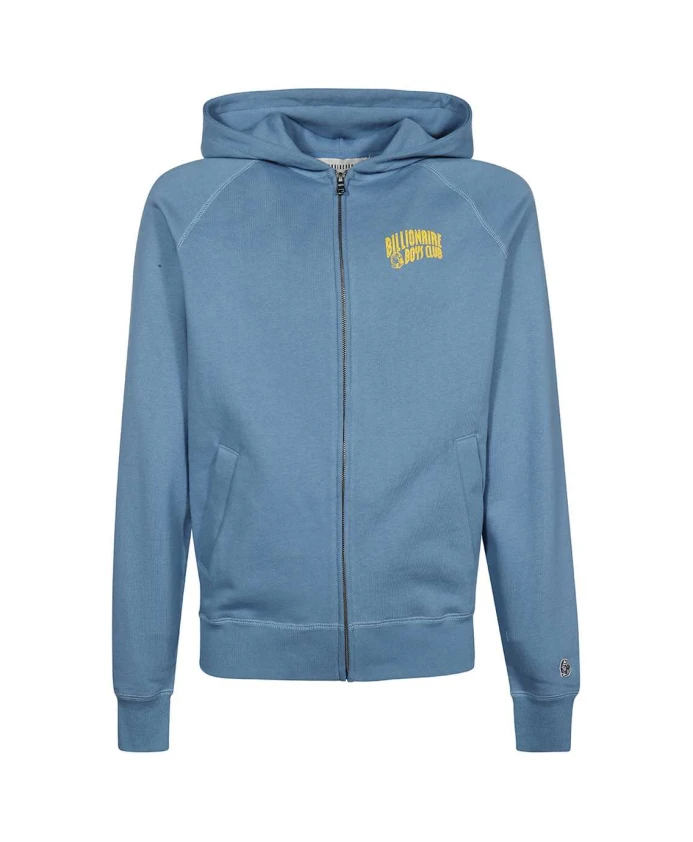 

Толстовка на молнии из хлопка с логотипом Billionaire, синий