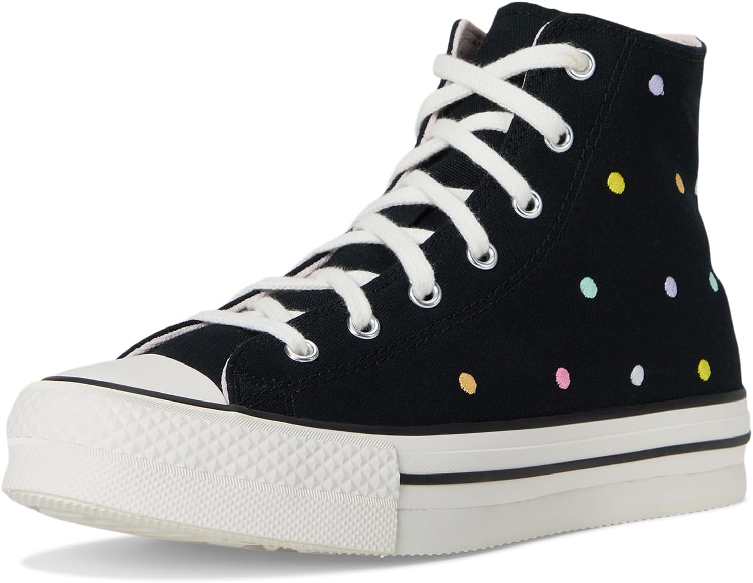 

Кроссовки Converse Kids Chuck Taylor All Star Eva Lift, цвет Black/Vintage White/Egret