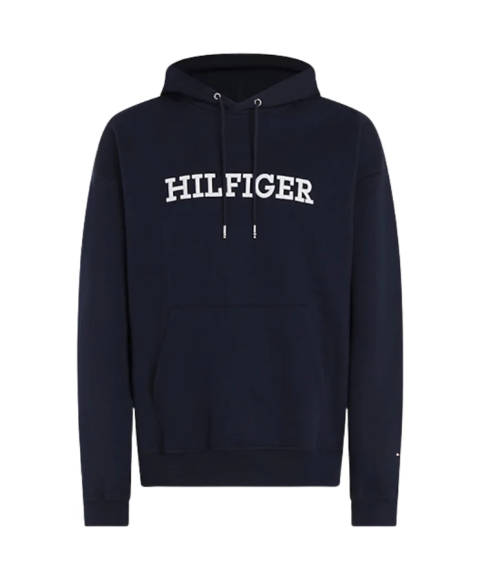 

Толстовка с вышивкой Marine e monotype Tommy Hilfiger, синий