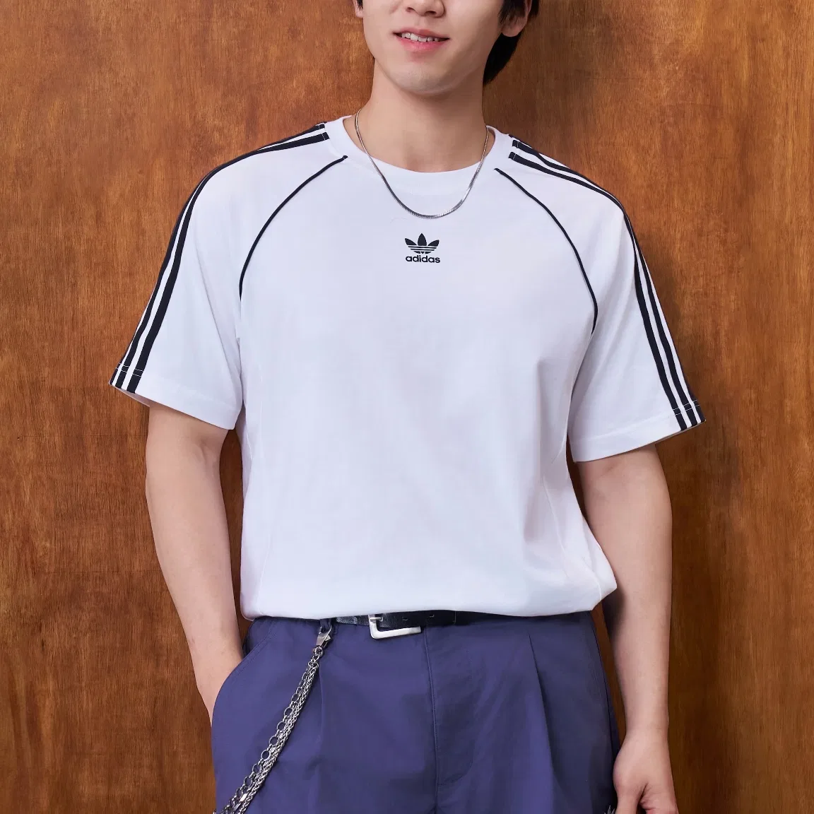 Футболка SST Men's Adidas Originals, White — фото 4