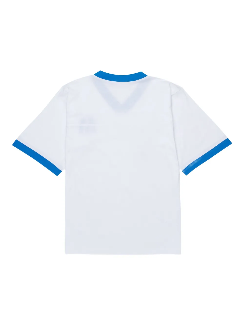Футболка с v-образным вырезом и логотипом Marni Kids, белый — фото 2