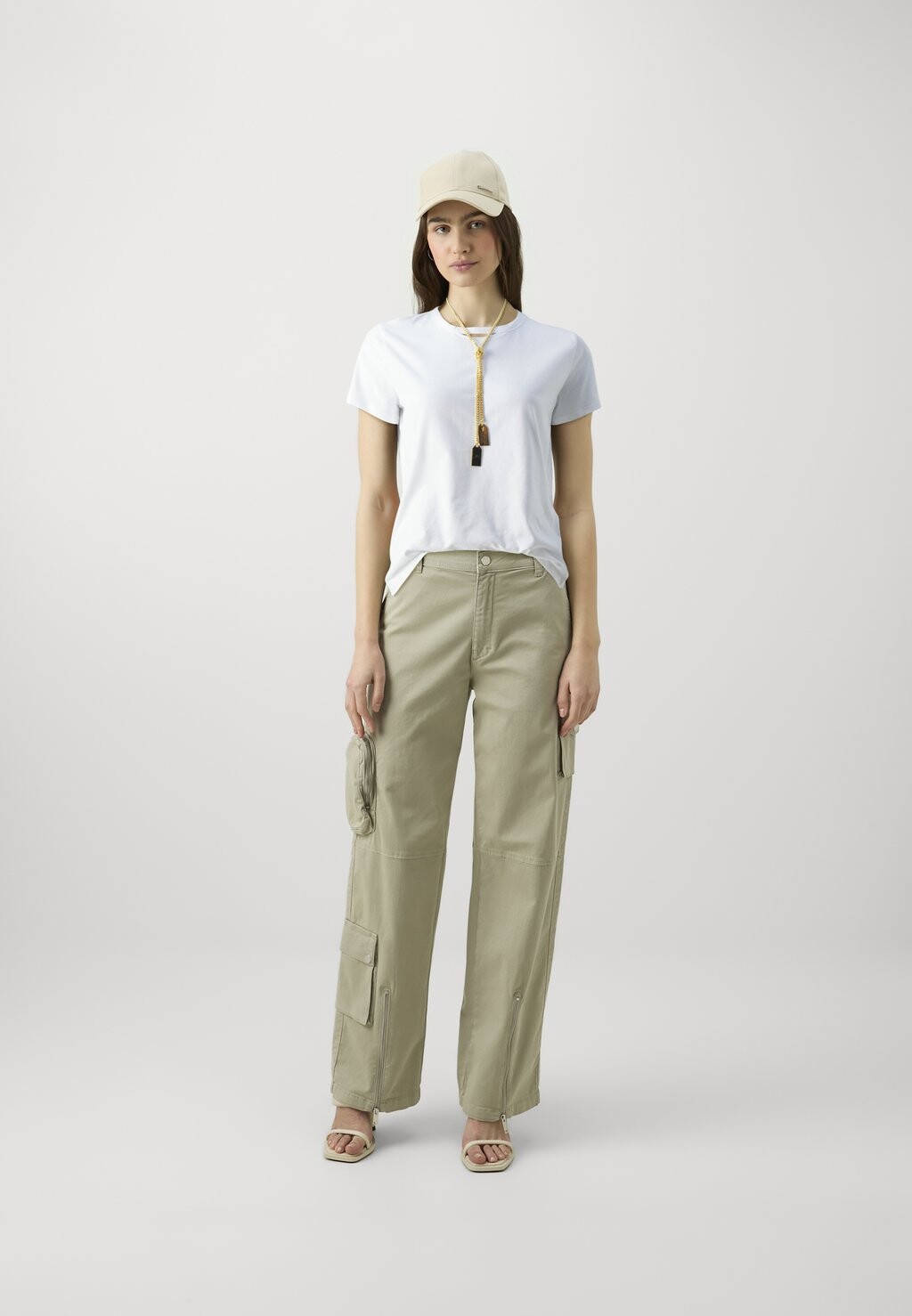 

Простая футболка WOMENS Elisabetta Franchi, темно-красный